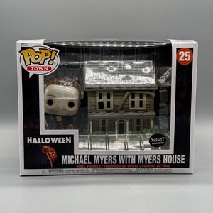 Funko Pop! Town #25 Michael Myers w/ Myers House Halloween Spirit Exclusive New